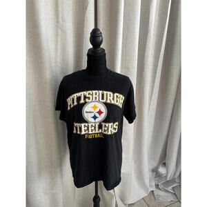 Pittsburgh Steelers Football Black T-Shirt